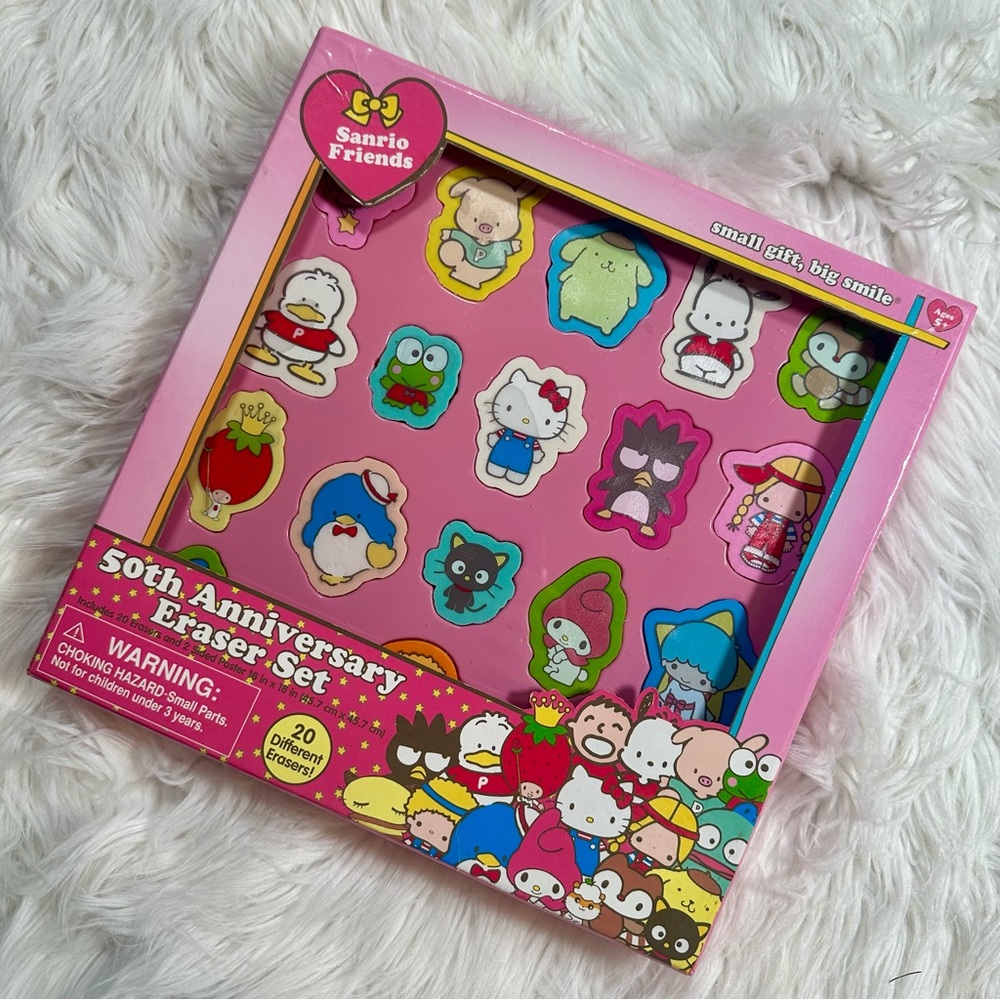 Sanrio • Hello Kitty and Friends 50th Anniversary Fun Eraser Set
